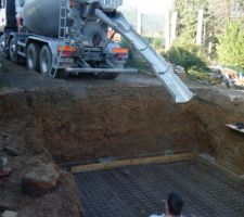 8 cubes de beton seront necessaire pour une dalle de 20 cm...