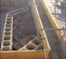 Construction escalier banquette