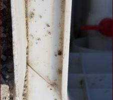 Fissure sur le bloc de filtration côté pompe