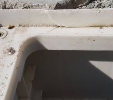 Fissure sur le bloc de filtration côté pompe