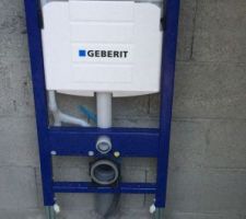 Toilette suspendu