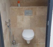 Toilettes terminées