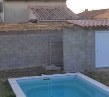 Poolhouse presque fini