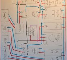 Plan lectrique avec variateur et sonde hors gel