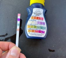 Test bandelette suite problme redox