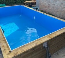 Remplissage poru pose de liner