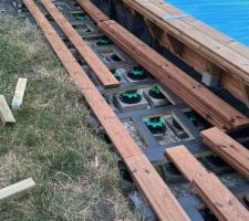 Prparation de la terrasse