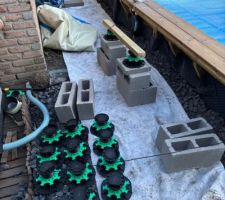 Prparation de la terrasse