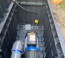 Local technique coffre setter pour la NCC contre paroi