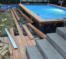 Prparation de la terrasse