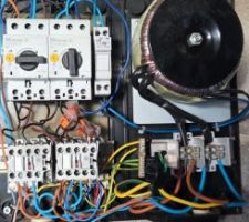 C�blage bo�tier actuel