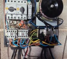 Cablage actuel bo�tier de commande de filtration