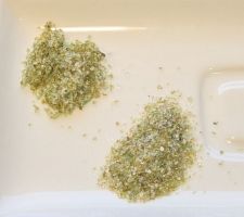 Comparaison filtrant neuf et apr�s 1 saison