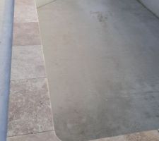 Margelles pos�es et am�nagement