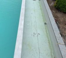 Bassin tampon avec 3 buses d?aspiration et un ��skimmer�� central