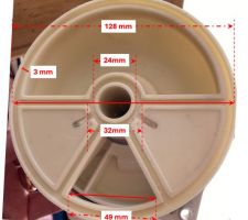Emplacement joint vanne multi-voies