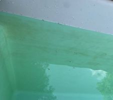 Taches marrons sur hauteur d eau