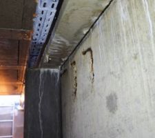 Ferraillage interne et fuites